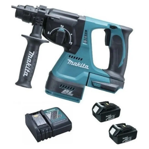 DHR242RME  Máy Khoan Bê Tông 3 Chức Năng Dùng Pin (kèm 02 Pin 4.0ah + Sạc Nhanh)