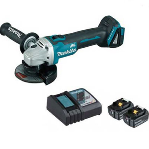 DGA404RTJ2  Máy Mài Góc Dùng Pin(100mm/công Tắc Trượt - kèm 02 Pin 5.0 + Sạc Nhanh)
