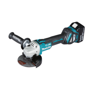 DGA518RTE  Máy Mài Góc Dùng Pin(125mm/công Tắc Bóp) (kèm 02 Pin 5.0 + Sạc Nhanh)