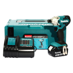 DTD156SF1J  Máy Bắt Vít Dùng Pin(bl1830b*1+dc18sd+ (kèm 01 Pin 3.0 + Sạc)