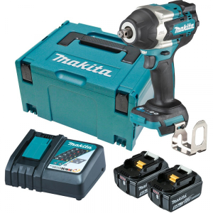 DTW700RTJ  Máy Siết Bu Lông Dùng Pin(12.7mm/bl)(18v (kèm 02 Pin 5.0 + Sạc Nhanh)