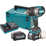 TW001GM201  Máy Siết Bu Lông Dùng Pin(19mm/bl)(40v M (kèm 02 Pin 4.0ah + Sạc Nhanh)