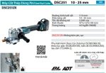 DSC251ZK  Máy Cắt Thép Dùng Pin(bl)(18v) (không Kèm Pin Sạc)