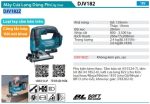 DJV182Z  Máy Cưa Lọng Dùng Pin(bl)(18v) (không Kèm Pin Sạc)